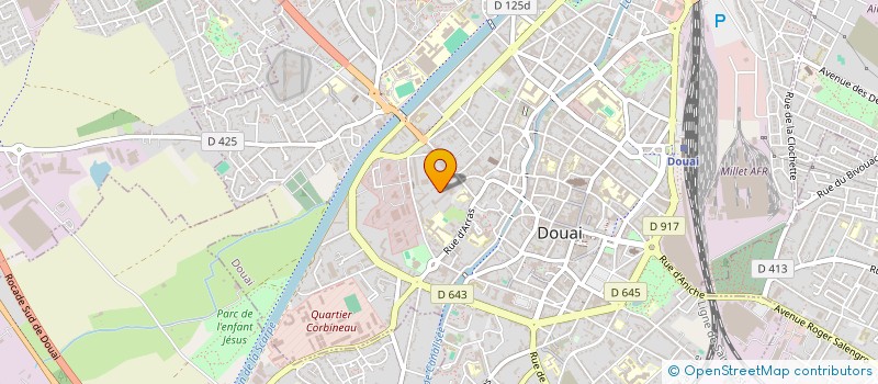 localisation de l'entreprise RAMLA à DOUAI