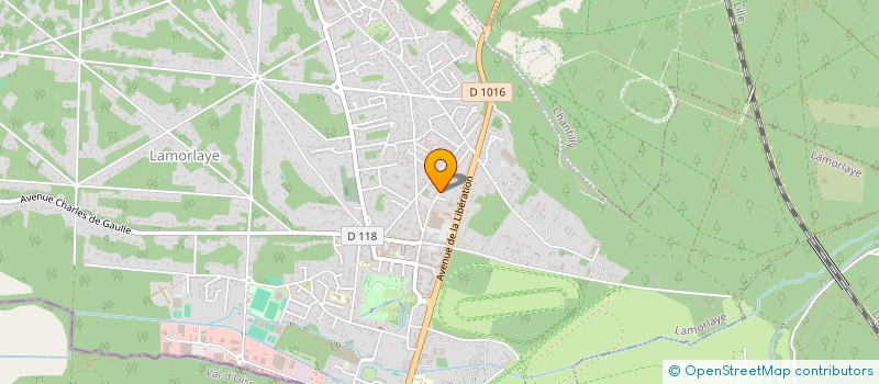 localisation de l'entreprise RAMM  LAMORLAYE