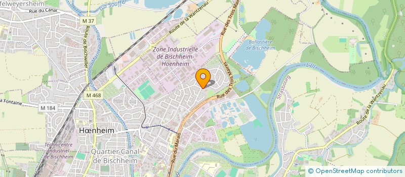 localisation de l'entreprise RAMMS  HNHEIM