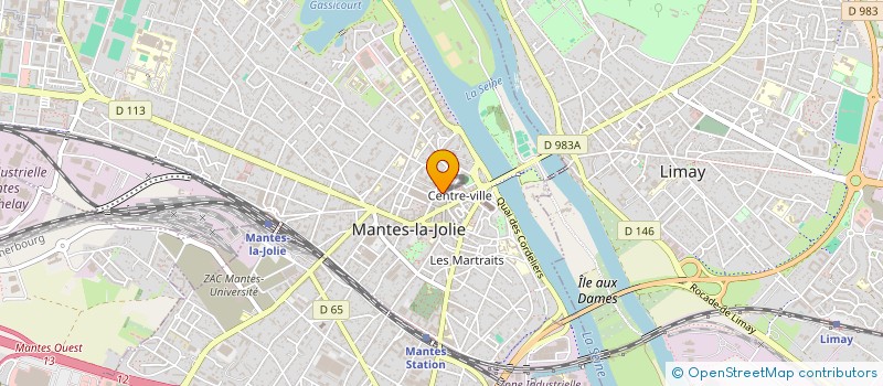 localisation de l'entreprise RAMNES à MANTES-LA-JOLIE