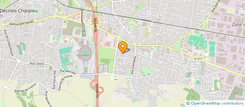 localisation de l'entreprise RAMO  MEYZIEU