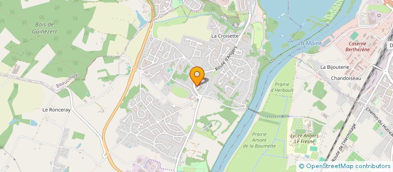 localisation de l'entreprise RAMO  BOUCHEMAINE