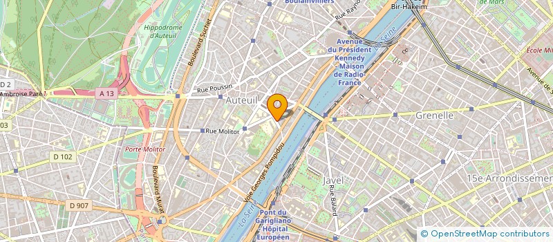 localisation de l'entreprise RAMO FAST à PARIS