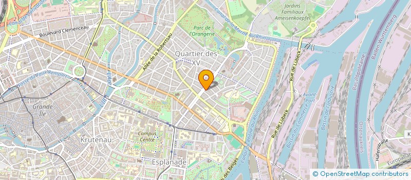 localisation de l'entreprise RAMO MARNE à STRASBOURG