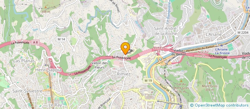 localisation de l'entreprise RAMO TRATTORIA  NICE