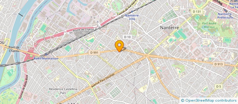 localisation de l'entreprise RAMOLA TRADING  NANTERRE