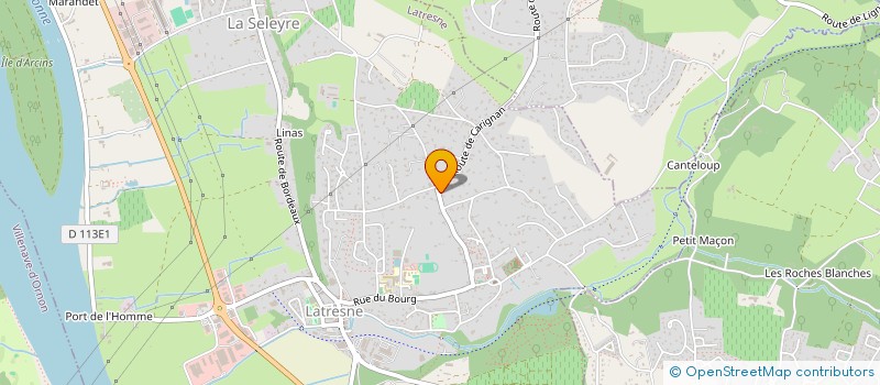 localisation de l'entreprise RAMON  LATRESNE