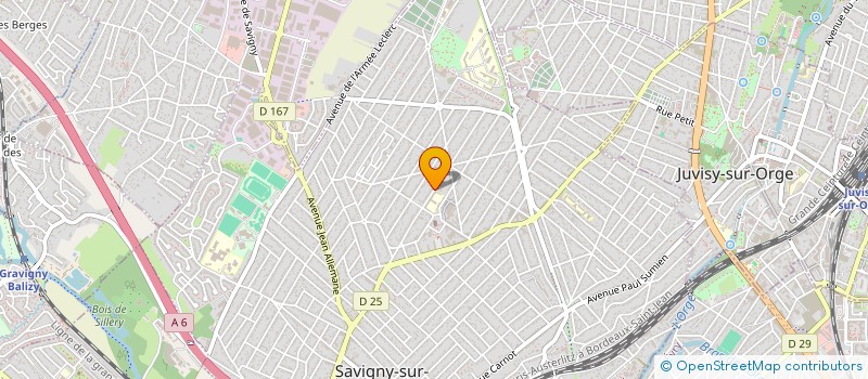 localisation de l'entreprise RAMON  SAVIGNY-SUR-ORGE