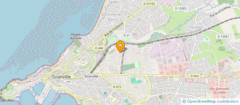 localisation de l'entreprise RAMON' & REPARE  GRANVILLE