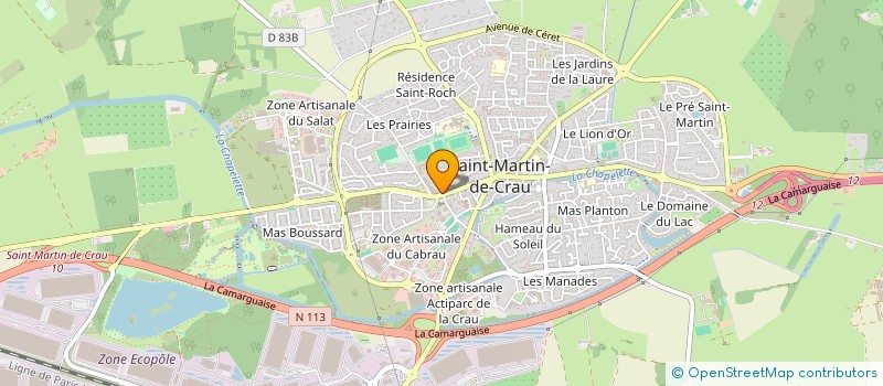 localisation de l'entreprise RAMON TEULIERE à SAINT-MARTIN-DE-CRAU