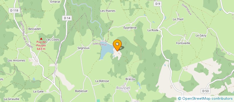 localisation de l'entreprise RAMONAGE DE LA COMTE  SALLEDES