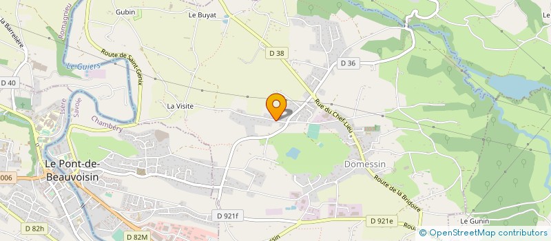 localisation de l'entreprise RAMONAGE SERVICES  DOMESSIN