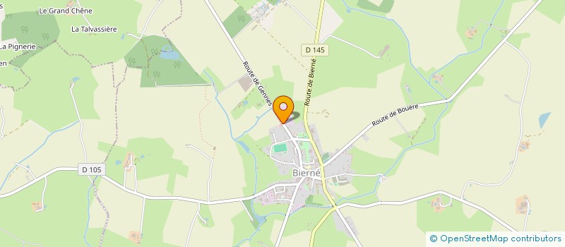 localisation de l'entreprise RAMONETOU  CHATEAU-GONTIER-SUR-MAYENNE