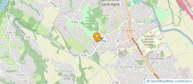 localisation de l'entreprise RAMONVILLE AVF ACCUEIL  RAMONVILLE-SAINT-AGNE