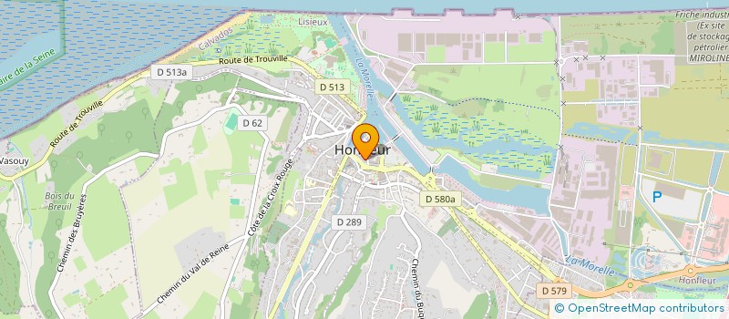 localisation de l'entreprise RAMOS à HONFLEUR