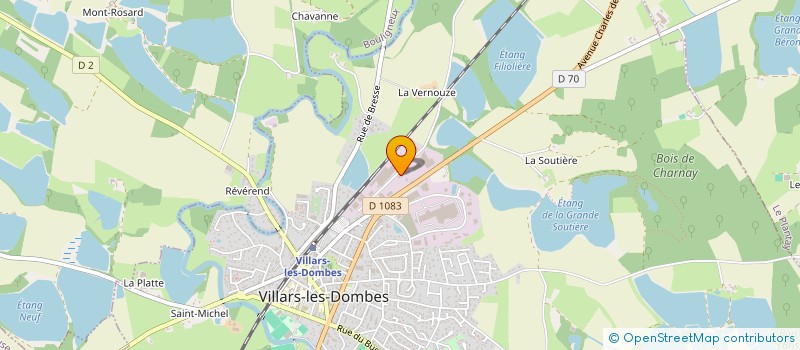 localisation de l'entreprise RAMOS à VILLARS-LES-DOMBES