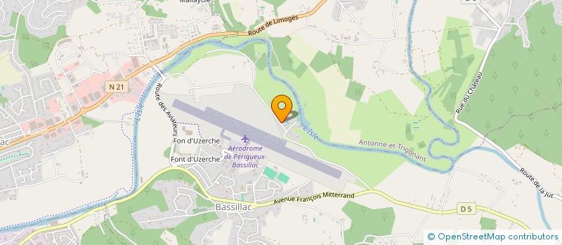 localisation de l'entreprise RAMOS ACADEMIE  BASSILLAC ET AUBEROCHE