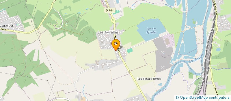 localisation de l'entreprise RAMOS-GANZO  LES AYVELLES