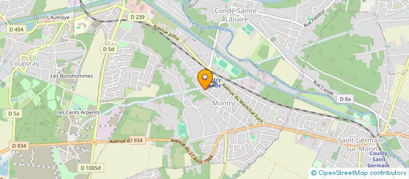 localisation de l'entreprise RAMOS INVEST  MONTRY