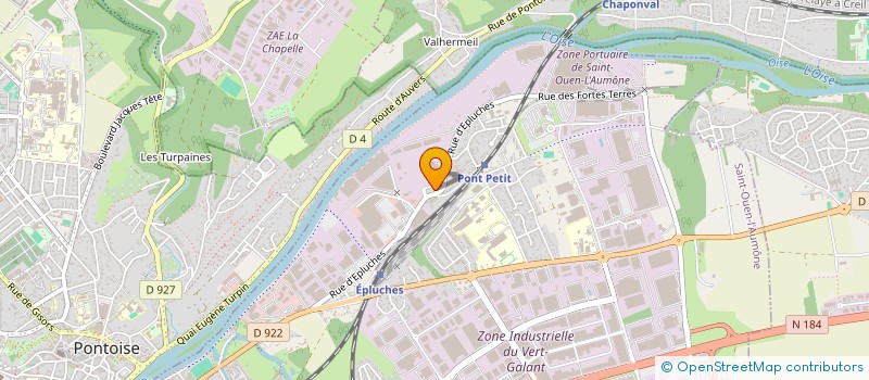 localisation de l'entreprise RAMOS POMPAGE à SAINT-OUEN-L'AUMONE