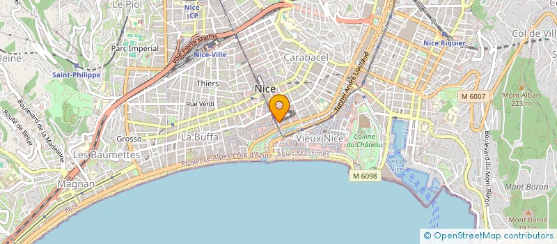 localisation de l'entreprise RAMOSHA à NICE