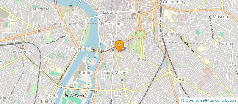 localisation de l'entreprise RAMOSPARK  TOULOUSE