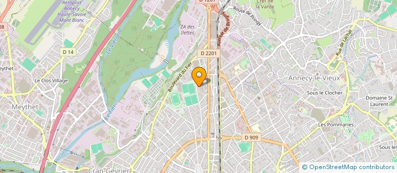 localisation de l'entreprise RAMOUL à ANNECY