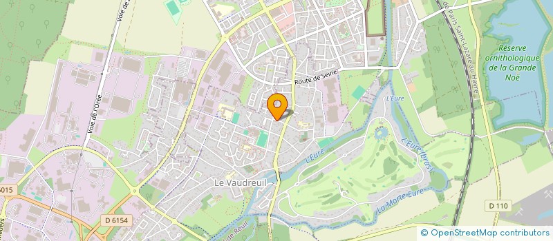 localisation de l'entreprise RAMPANT SIGNOL-ROBERT  LE VAUDREUIL