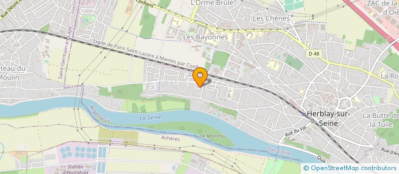 localisation de l'entreprise RAMPAZZO  HERBLAY-SUR-SEINE