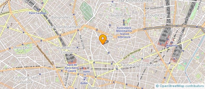 localisation de l'entreprise RAMPAZZO & ASSOCIES à PARIS