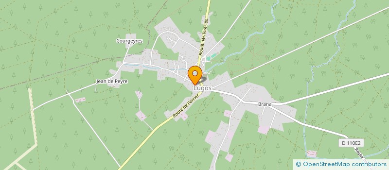 localisation de l'entreprise RAMPEAU SPORTIF MONSOIS  BELIN-BELIET