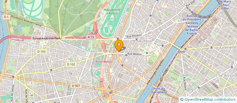 localisation de l'entreprise RAMPON 2  PARIS