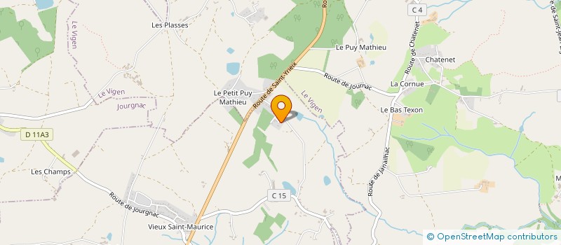 localisation de l'entreprise RAMPON CEDRIC TP à SAINT-MAURICE-LES-BROUSSES