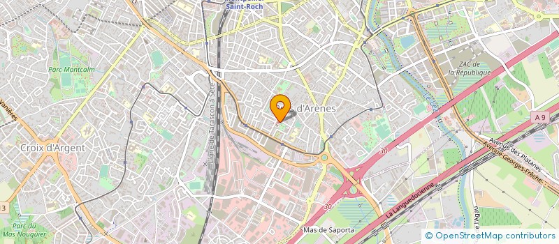 localisation de l'entreprise RAMRAJAH à MONTPELLIER