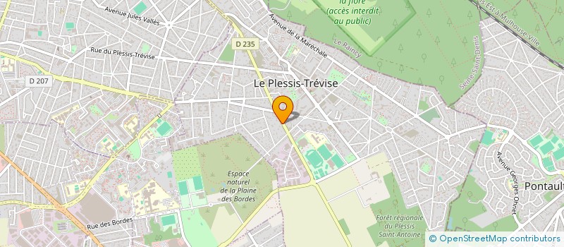 localisation de l'entreprise RAMS à LE PLESSIS-TREVISE