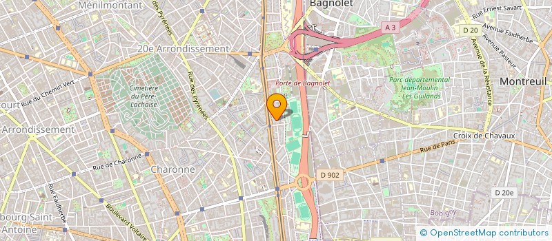 localisation de l'entreprise RAMS.BAT  PARIS