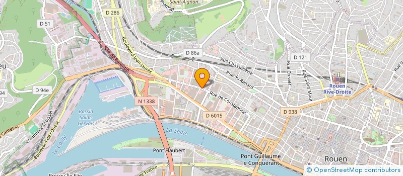 localisation de l'entreprise RAMS BOWLING CLUB DE ROUEN à ROUEN