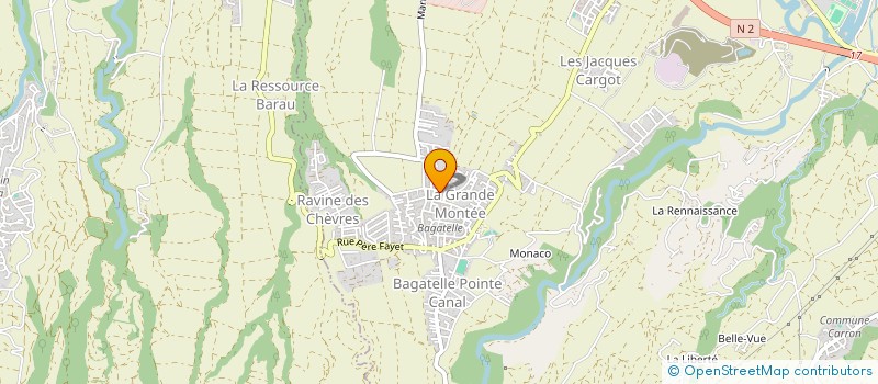 localisation de l'entreprise RAMSAMY CAPITAL à SAINTE-SUZANNE