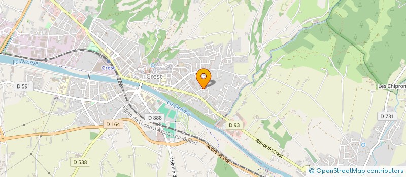 localisation de l'entreprise RAMSCH  CREST