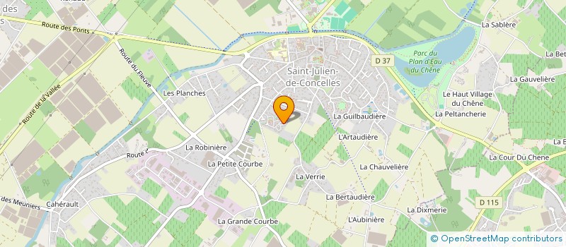 localisation de l'entreprise RAMSE à SAINT-JULIEN-DE-CONCELLES