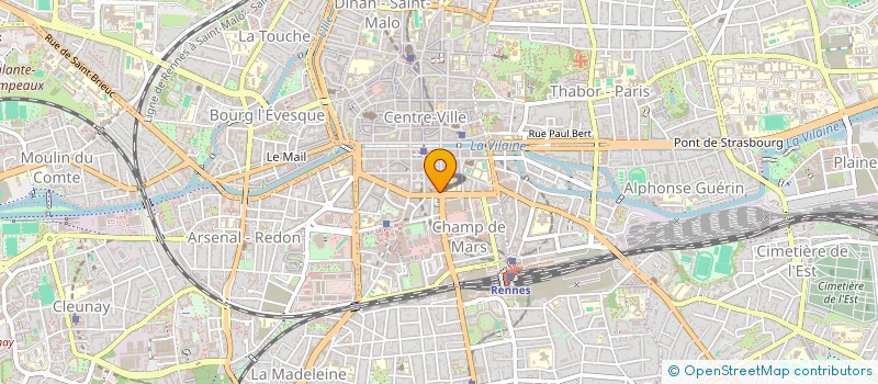 localisation de l'entreprise RAMSES  RENNES