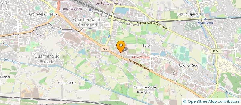 localisation de l'entreprise RAMSES à AVIGNON