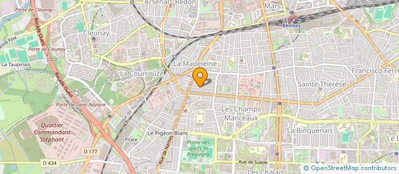 localisation de l'entreprise RAMSES  RENNES