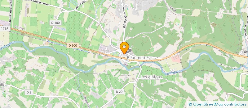 localisation de l'entreprise RAMSES  BEAUMETTES