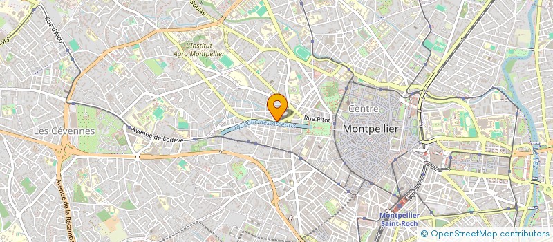 localisation de l'entreprise RAMSES à MONTPELLIER