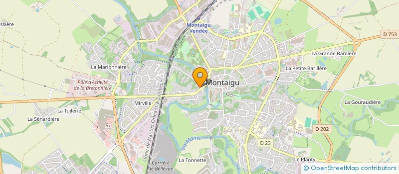 localisation de l'entreprise RAMSES à MONTAIGU-VENDEE