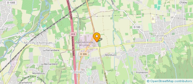 localisation de l'entreprise RAMSES  LISSIEU