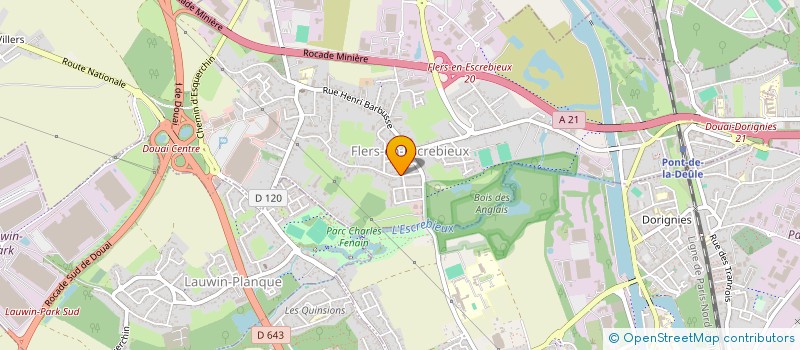 localisation de l'entreprise RAMSES  FLERS-EN-ESCREBIEUX