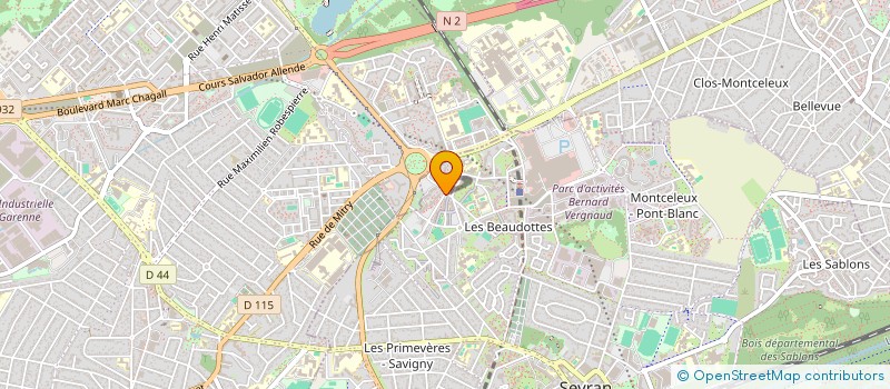 localisation de l'entreprise RAMSES CAB à SEVRAN