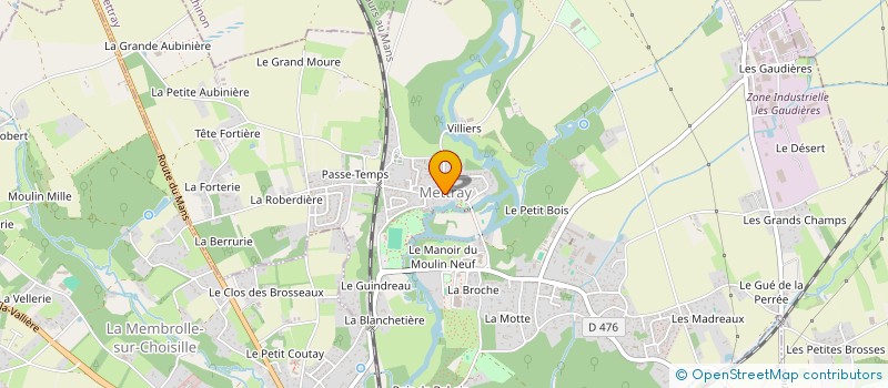 localisation de l'entreprise RAMSES II à NOTRE DAME D'OE